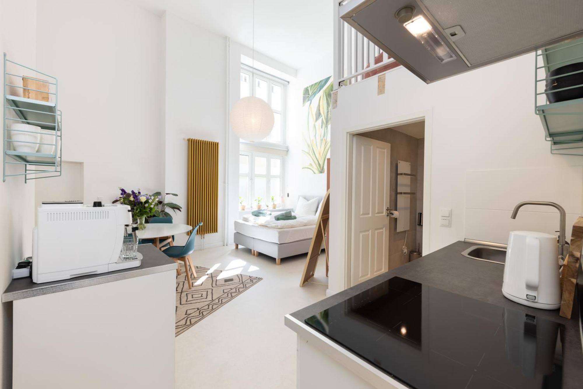 Great 2-Room Loft With 2 Bathrooms And 2 Kitchen Berlin Zewnętrze zdjęcie