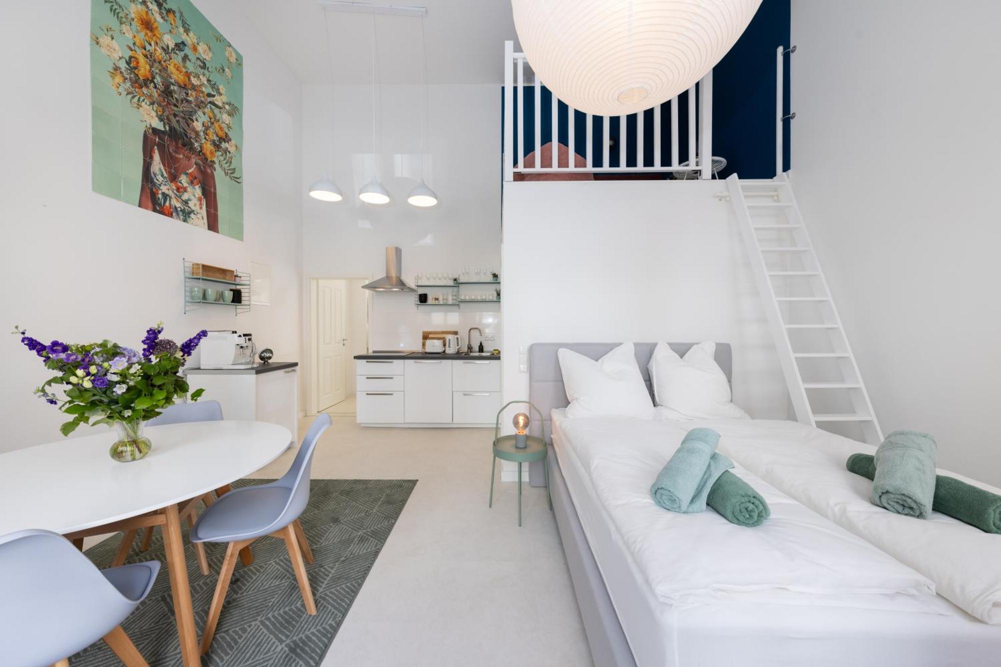 Great 2-Room Loft With 2 Bathrooms And 2 Kitchen Berlin Zewnętrze zdjęcie