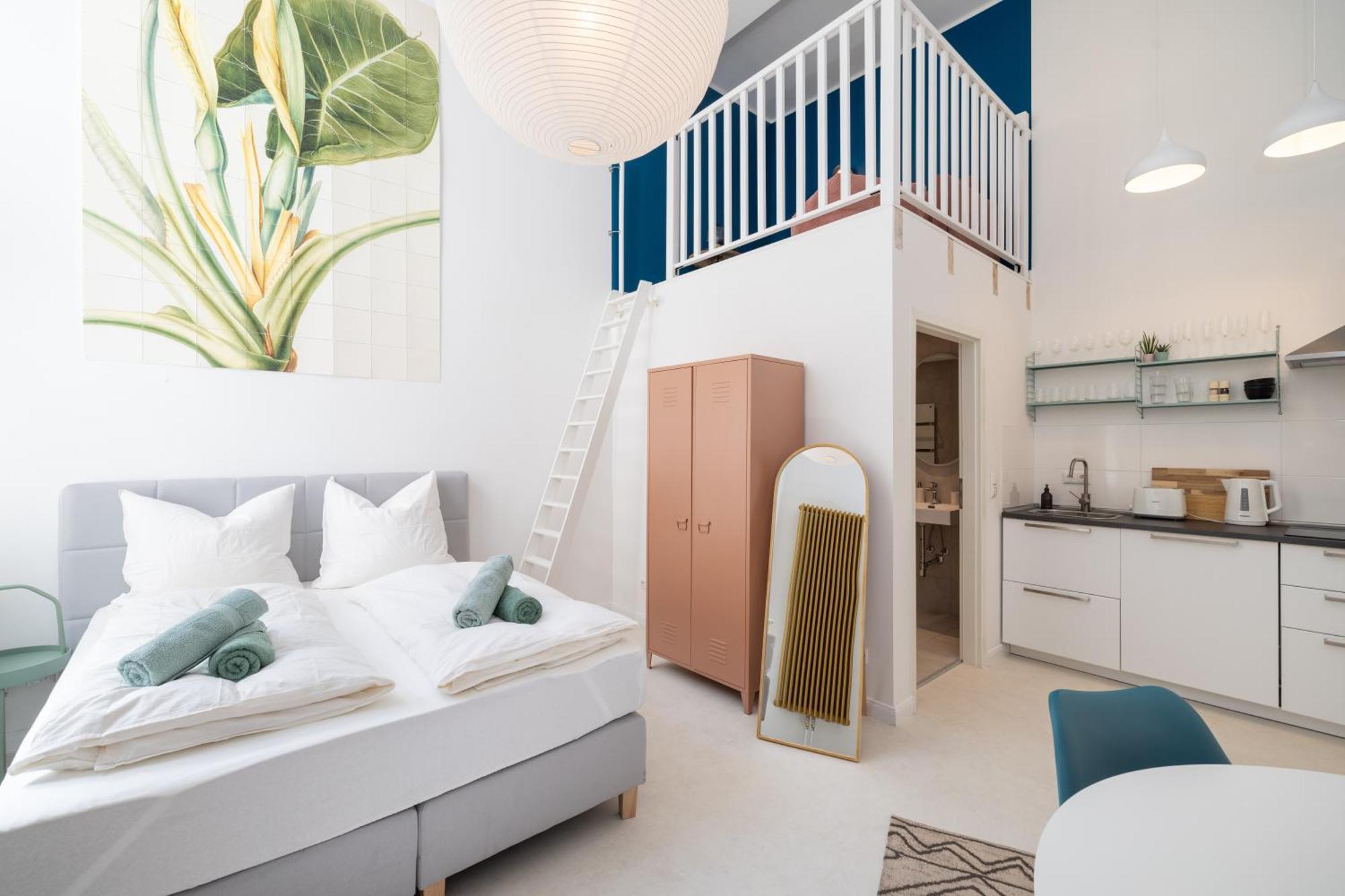 Great 2-Room Loft With 2 Bathrooms And 2 Kitchen Berlin Zewnętrze zdjęcie