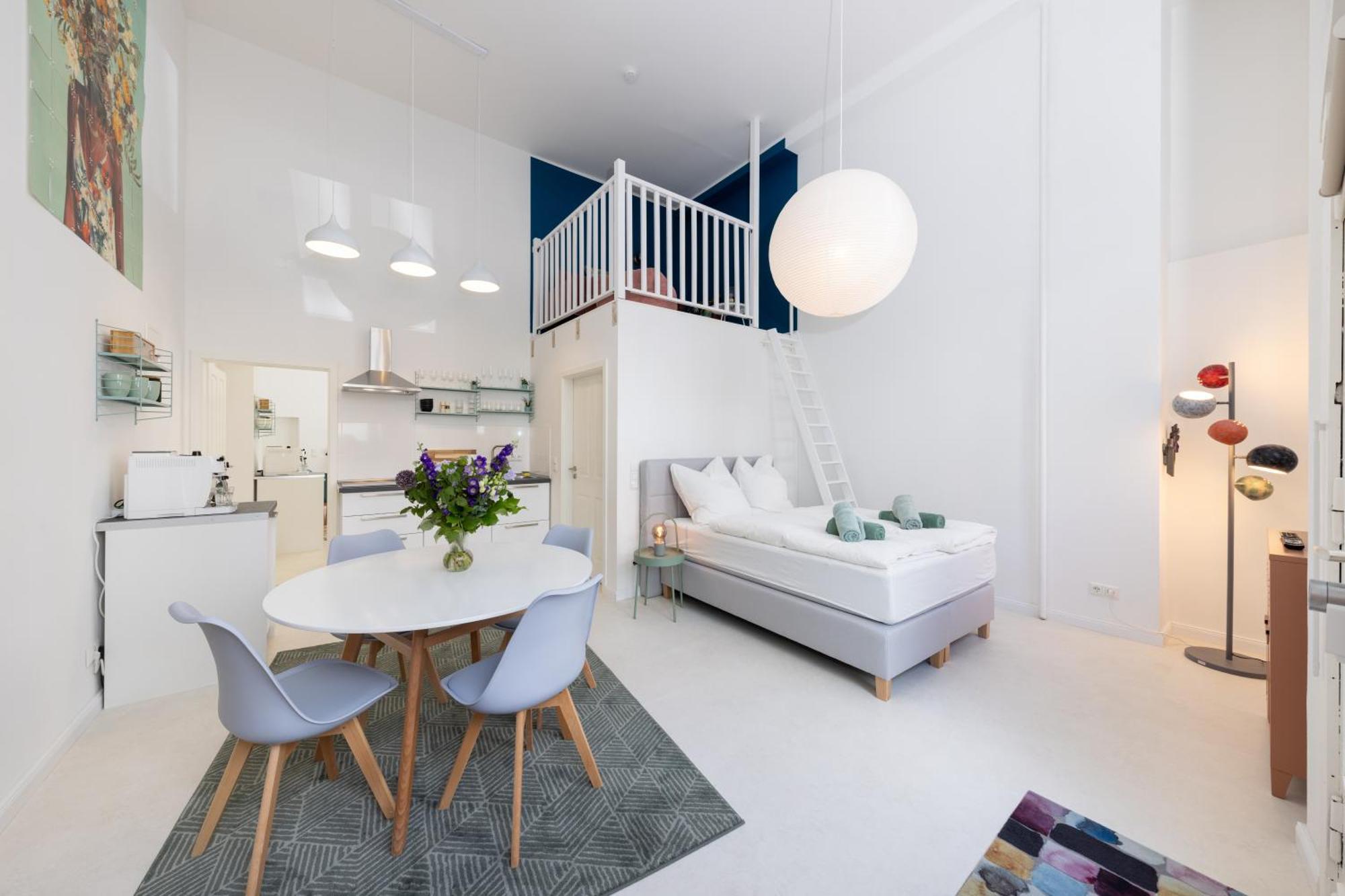 Great 2-Room Loft With 2 Bathrooms And 2 Kitchen Berlin Zewnętrze zdjęcie