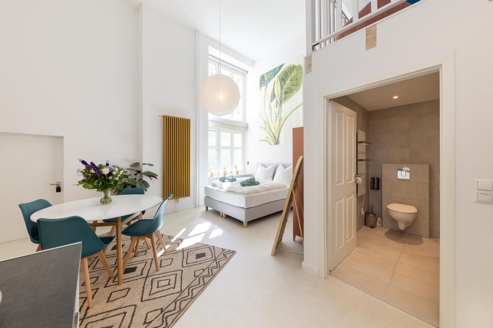 Great 2-Room Loft With 2 Bathrooms And 2 Kitchen Berlin Zewnętrze zdjęcie